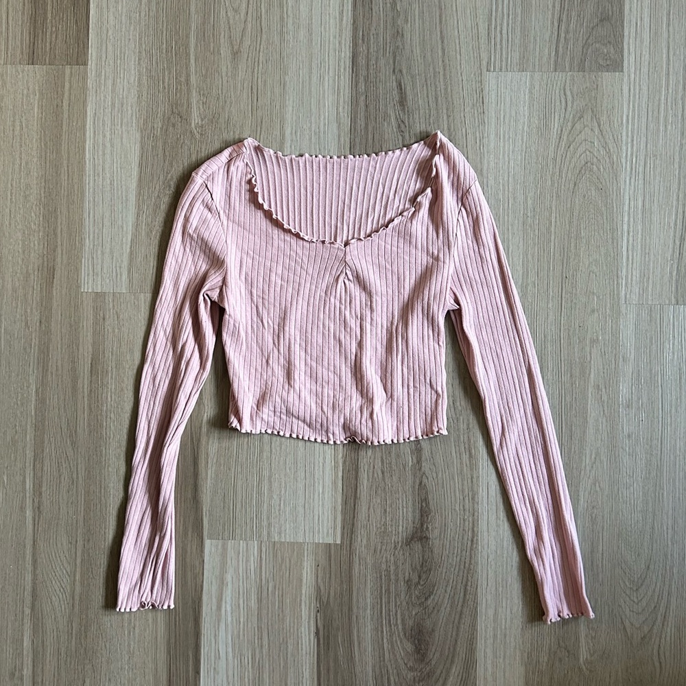 shein long sleeve crop
